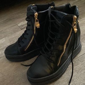 Versace low cut booties